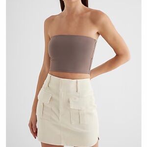 Express Body Contour Crop Tube Top